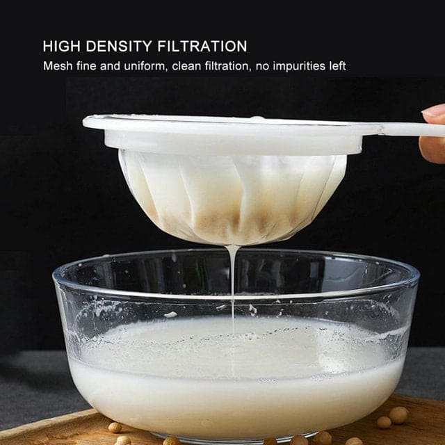 Nylon Mesh Filter, Kitchen Soybean Milk Filter, Fine Mesh Strainer, Kitchen Nylon Cheesecloths, Yogurt Mesh Sieve Filter Strainer Net, Reusable Ultra Fine Filter, Multifunctional Colander with Handle Nylon Mesh Filter, Kitchen Soybean Milk Filter, Fine Mesh Strainer, Kitchen Nylon Cheesecloths, Yogurt Mesh Sieve Filter Strainer Net, Reusable Ultra Fine Filter, Multifunctional Colander with Handle